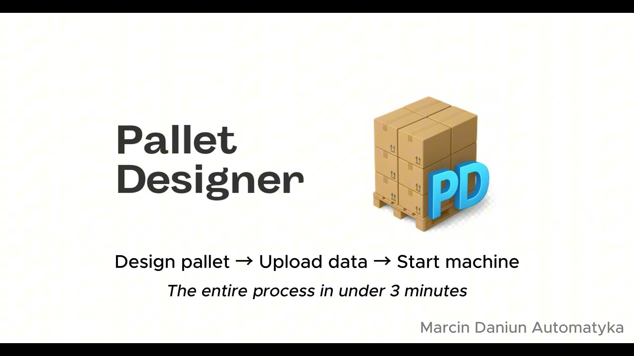 Pallet Designer — Demo der Palettierungssoftware